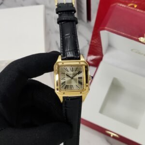 Cartier Santos Dumont Wgsa0027 Champagne Dial