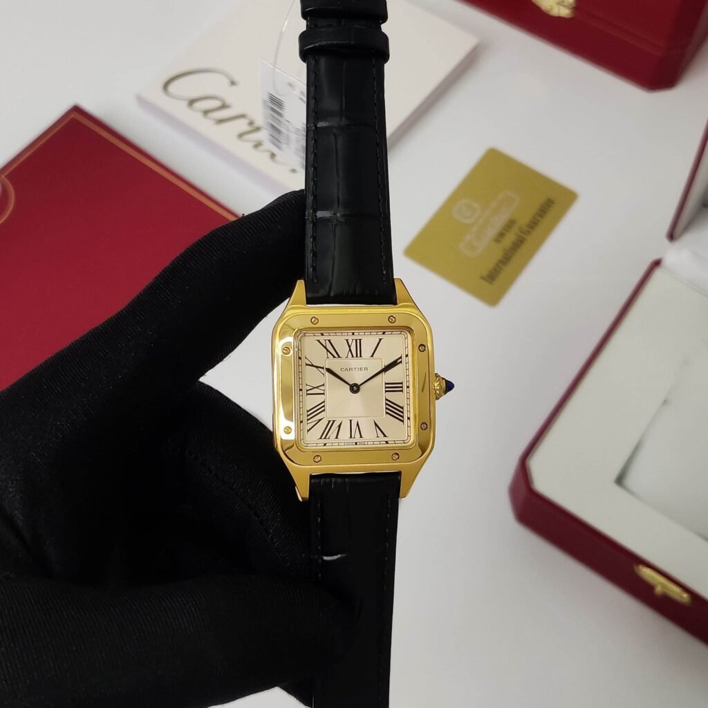 Cartier Santos Dumont WgsA0027 Gold