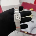Cartier Tank Francaise Crw4Ta0008 Silver White Dial