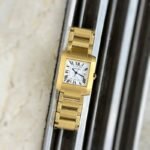 Cartier Tank Francaise Gold White Dial