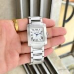 Cartier Tank Francaise Silver White Dial