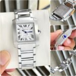 Cartier Tank Francaise Silver White Dial