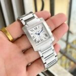 Cartier Tank Francaise Silver White Dial