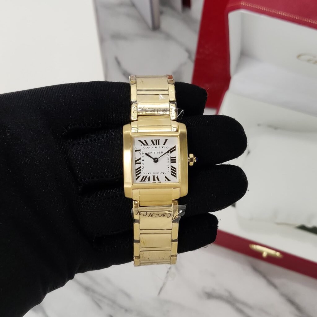 Cartier Tank Francaise Wgta0113 Golden