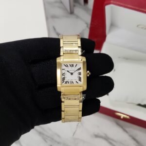 Cartier Tank Francaise Wgta0113 Golden