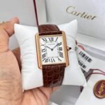 Cartier Tank Louis Rosegold White Dial Watch