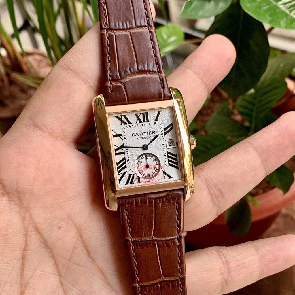 Cartier Tank Mc Collaborateur Rose Gold