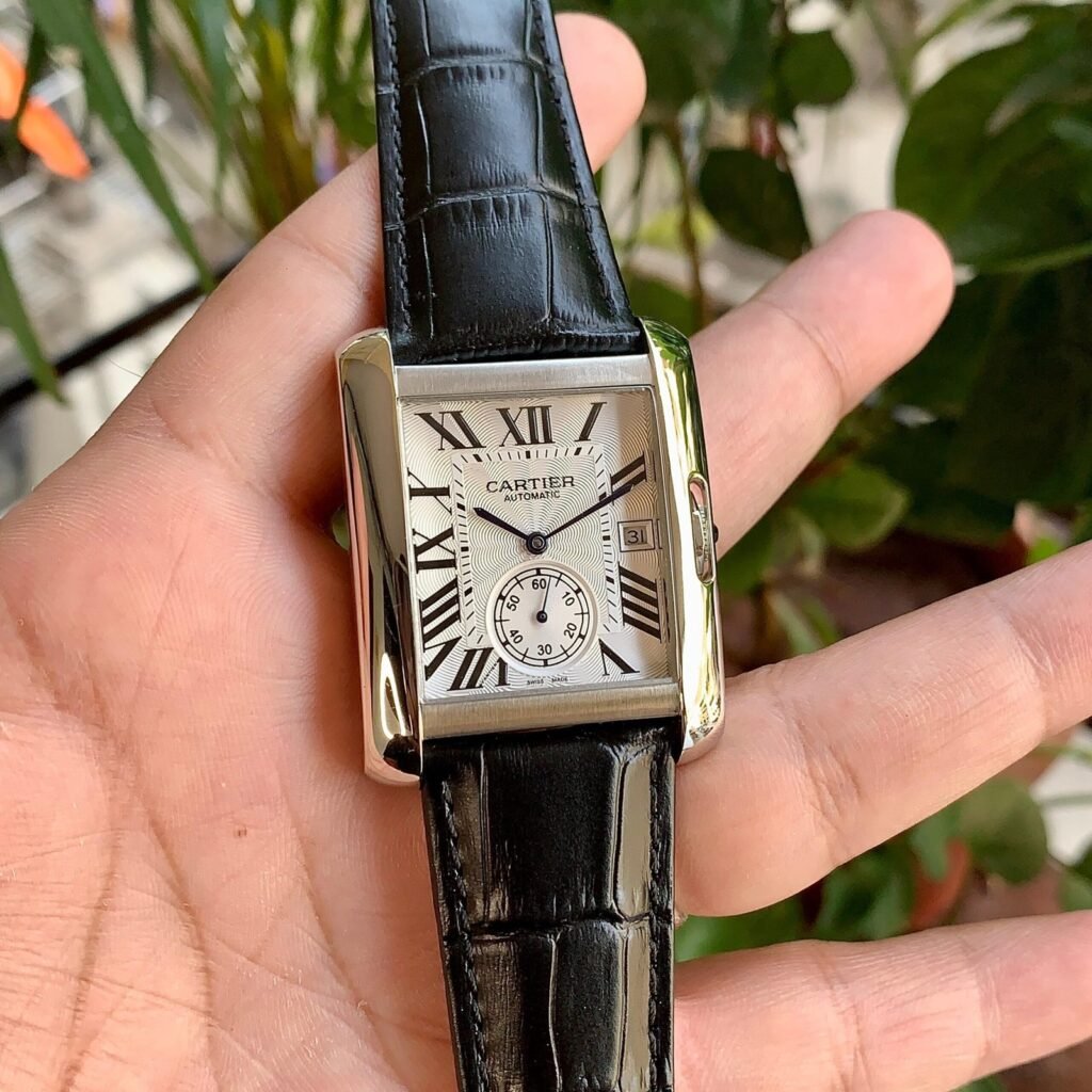 Cartier Tank Mc W5330001 Automatic Black