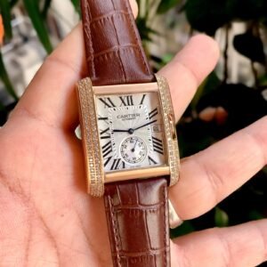 Cartier Tank Mc W5330001 Automatic Diamond
