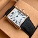 Cartier Tank Roman Rosegold White Dial