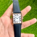 Cartier Tank Roman Rosegold White Dial