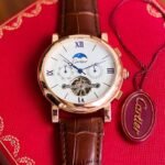 Cartier Tourbillon Sun Moon White Dial