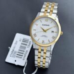 Casio Classic Two Tone White Dial Timepiece