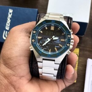 Casio Edifice ED524 Silver Chronograph