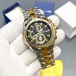 Casio Edifice EFR-539 Silver And Gold