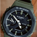 Casio G Shock GA-2100 Black and Green
