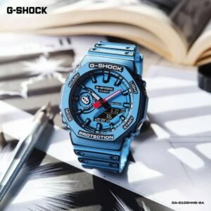 Casio G-SHOCK GA-2100MNG-2A Blue Manga Watch