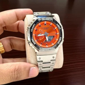 Casio G-Shock Octagonal Stainless Steel Watch