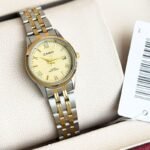 Casio Two Tone Gold Quartz Analog Watch