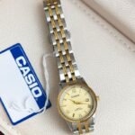 Casio Two Tone Gold Quartz Analog Watch