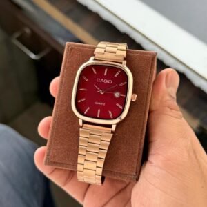 Casio Vintage Red Dial 38mm