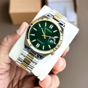 Citizen Nj015 Two Tone Green Dial 42mm
