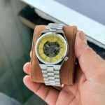 Citizen Tsuyosa Open Heart Yellow Dial 42mm