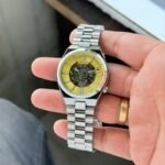 Citizen Tsuyosa Open Heart Yellow Dial 42mm