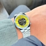 Citizen Tsuyosa Open Heart Yellow Dial 42mm