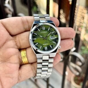 Citizen Tsuyosa Silver And Green Dial 41mm