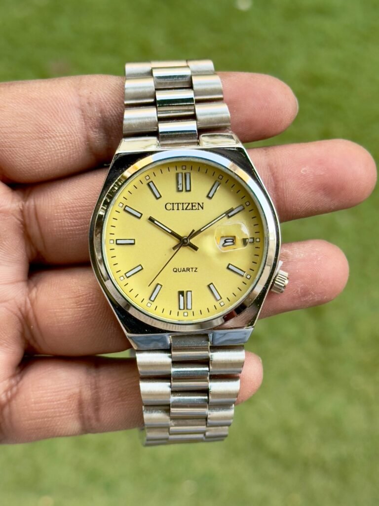Citizen Tsuyosa Yellow Dial 40mm