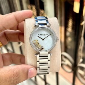 Coach Mother Of Pearl Dial With Crystal Bezel