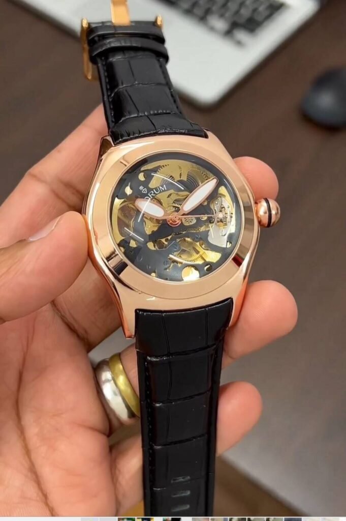 Corum Rose Gold Tourbillon 42mm Dial