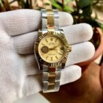 DateJust Gold Fluted Bezel Timepiece