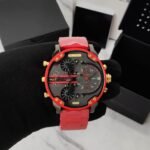Diesel Big Daddy DZ7430 Red Chronograph