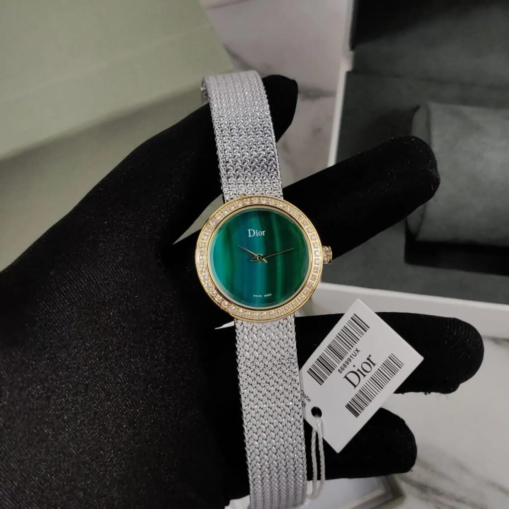 Dior La D De Dior Satine Green Bracelet