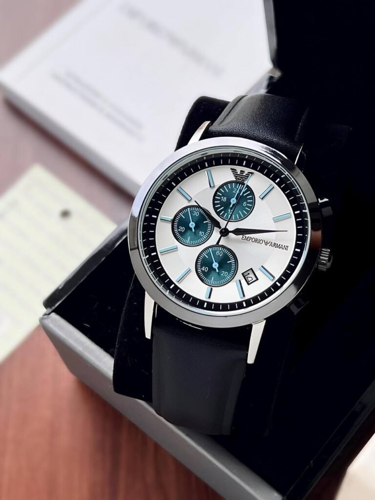 Emporio Armani AR11473 White Chronograph