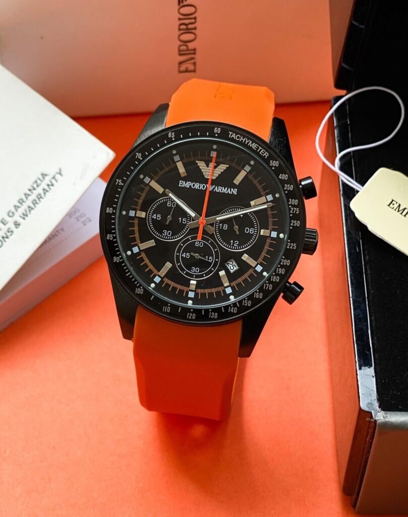 Emporio Armani AR5987 Black Dial