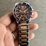 Emporio Armani Brown Chronograph