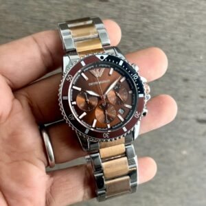 Emporio Armani Brown Chronograph
