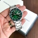 Emporio Armani Diver Ar11340 Green Dial