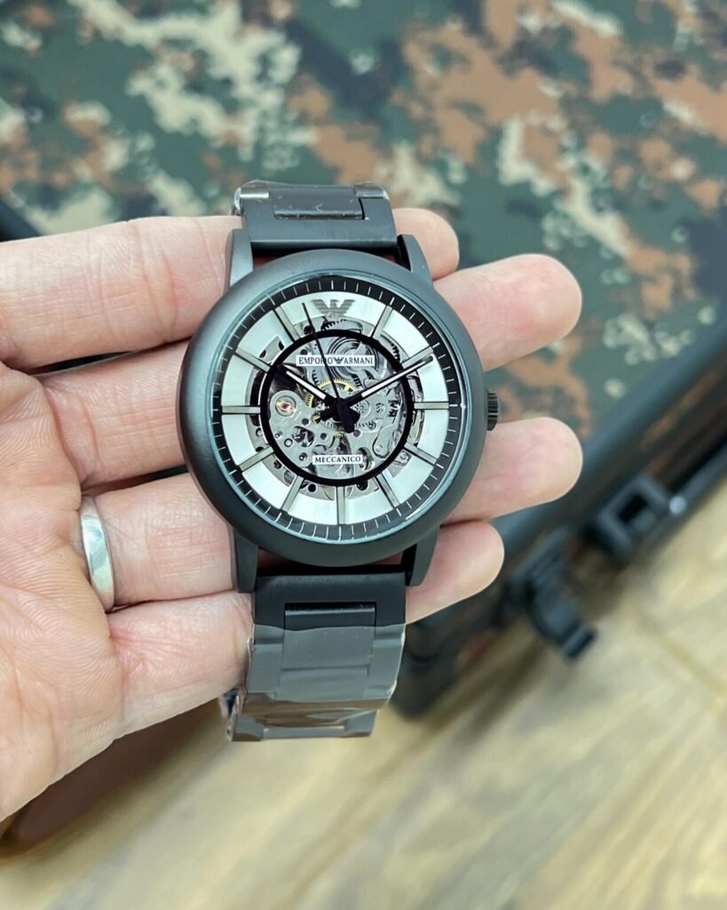 Emporio Armani Meccanico AR60045 Black