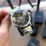 Emporio Armani Meccanico Silver Watch