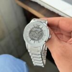 Emporio Armani Meccanico Skeleton White