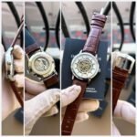 Emporio Armani Meccanico Skeleton White Dial