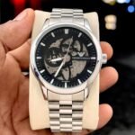 Emporio Armani Skeleton Automatic Watch