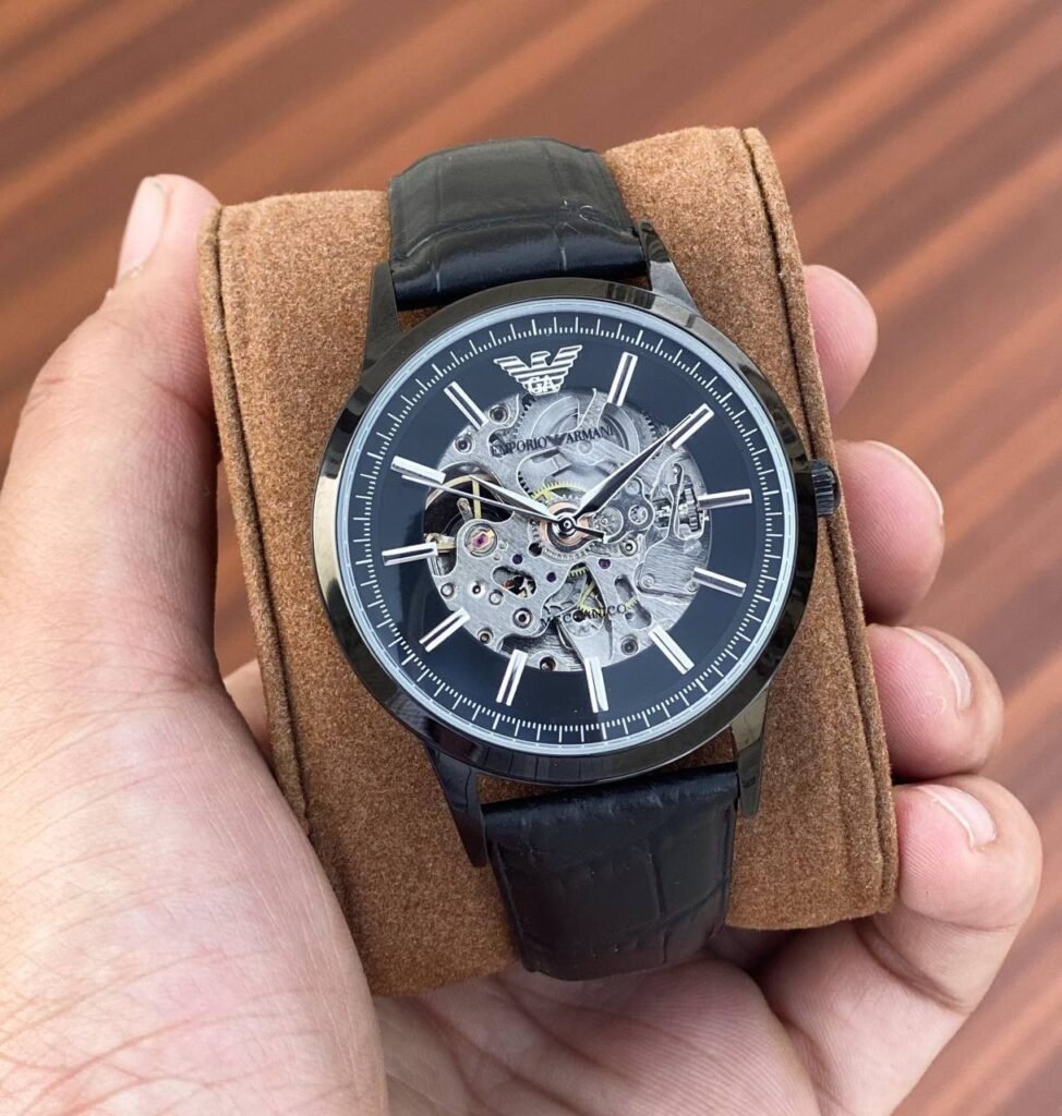 Emporio Armani Skeleton Full Black