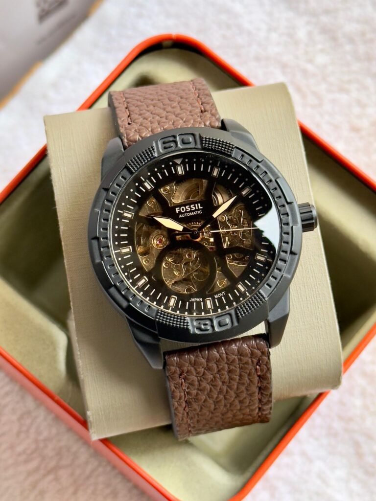 Fossil Bronson Automatic Skeleton Watch