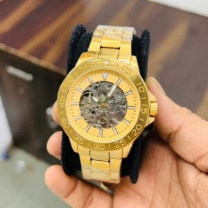 Fossil Bronson Full Golden Watch