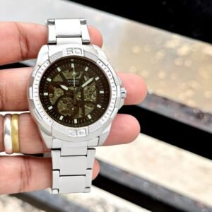 Fossil Bronson ME3218 Silver Watch